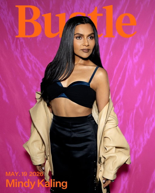 More than 20 years after joining the ‘Office’ writers room, @mindykaling is returning to the water cooler, creating and executive-producing @hulu’s new ‘Not Suitable for Work.’ Everything else, however, is quite different.

Introducing Bustle’s May cover star, Mindy Kaling! Below, the Hollywood multihyphenate sits down with Bustle to discuss her TV empire and boundaries about weight-loss and kids.