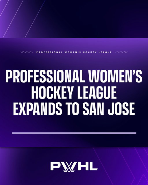 CALIFORNIA, HERE WE COME ‼️​

The PWHL is officially expanding to San Jose!​
➡️ http://pwhlsanjose.com/ | @PWHL_SanJose 