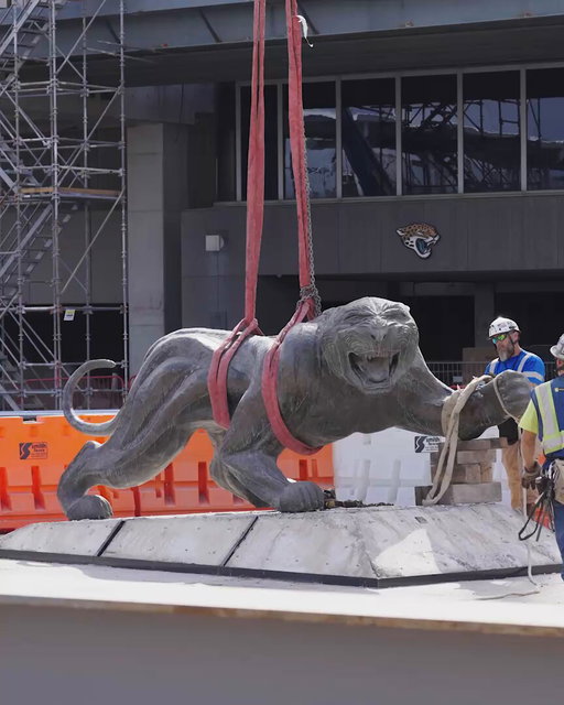 Our beloved TOUCHDOWN is headed on sabbatical 🐆

After supporting us for the last 31 seasons, TOUCHDOWN is moving to a temporary location for his safety and will return to his permanent home at the Stadium of the Future in August 2028! 
