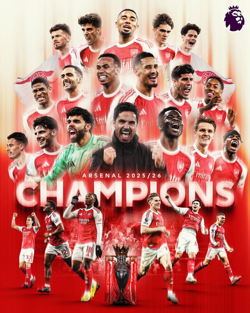 🏆 ARSENAL ARE CHAMPIONS 🏆 