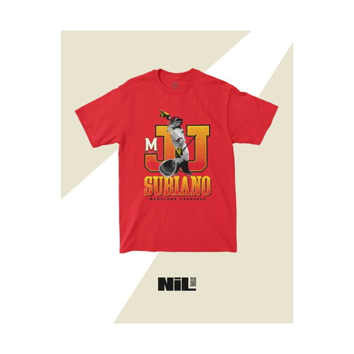 A new look to rep our favorite goalie. 📷

Shop the exclusive JJ Suriano drop and support the @MarylandWLax goalie directly!

🔗https://t.co/VnsvxpohlM 