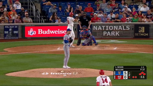 JAMES WOOD. LITTLE LEAGUE. GRAND SLAM. 🤯😭 