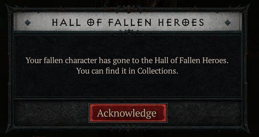 Disconnected from a power outage that lasted 11 hours - logged back in with my power restored boom, lost another character. This time to a disconnect.

You hate to see it. 

Kinda wild that there is no disconnect protection like other games have. I know about the super rare scroll, but that shouldn't be something Players rely on in these situations.