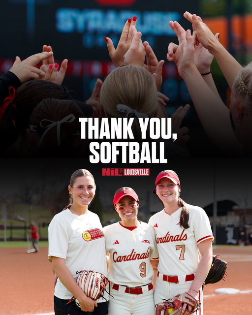 Another historic season in the books for @louisvillesb!! A huge thank you to Bri Despines, Chelsea Mack, and Alyssa Zabala as they continue on to their next journey!! 🥎🌟♥️

#NIL #GoCards #L1C4 