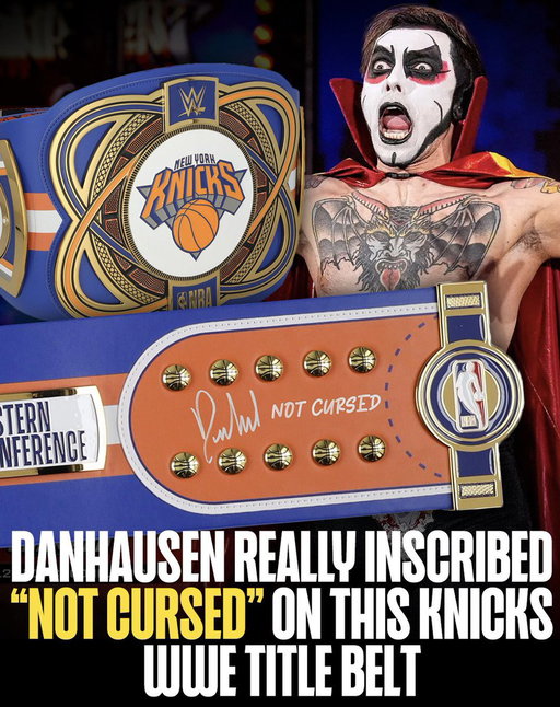 The @nyknicks Fanhausens need this signed &amp; inscribed @DanhausenAD @WWE Legacy Title Belt 👀 

Bid now on @Fanatics &amp; @WWEShop 🔥 >> https://t.co/Zg9DMsw78F 