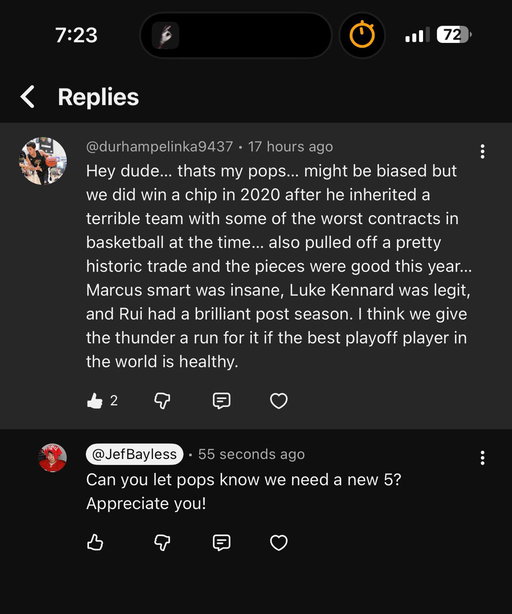 Rob Pelinka’s son commented on my video….doing my part Laker Nation 