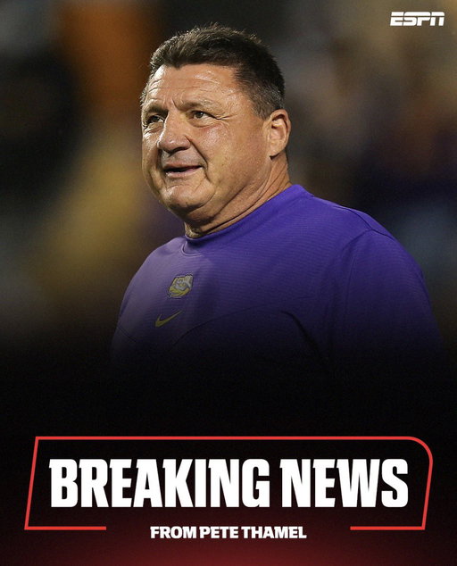NEWS: LSU has finalized a deal to hire Ed Orgeron on Lane Kiffin’s staff, Orgeron’s agent Tzvi Grossman tells ESPN. Orgeron returns to LSU, which he led to the 2019 national title as head coach. Orgeron has a decades-long relationship with Kiffin. 