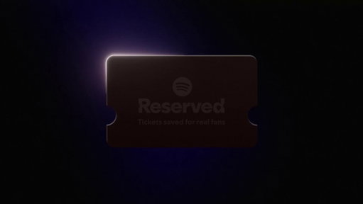 Introducing Reserved. Concert tickets held just for you based on your listening 🎫 Stay tuned – Reserved tickets are coming to Premium users in the US. 