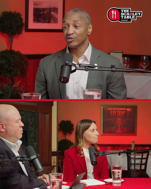 President @WFTate4 is amped!
 
He and @ZinnKeli discuss the future of Rutgers Athletics on the latest episode of The Scarlet Table. #GoRU

YouTube: https://t.co/NYpRnTyoHz
Spotify: https://t.co/kiY3BiB89N
Apple Podcasts: https://t.co/O2A5ettioR 