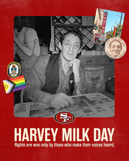 Today, we honor Harvey Milk — a San Francisco icon who believed that hope, courage, and community could change the world.

As a Bay Area team, we're proud to carry forward the spirit of a city that has always stood for belonging, equality, and inclusion. His legacy lives in all of us.

Happy Harvey Milk Day.