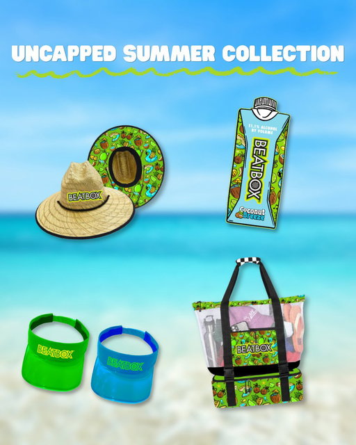 🥥🌴 UNCAPPED SUMMER COLLECTION 🥥🌴

To kick off the three-day weekend, we want to give away a few items from our summer collection! ☀️🏄‍♀️

🩱 Coconut Breeze Beach Towel
🏝️ Coconut Breeze Beach Bag/Cooler
👒 Coconut Breeze Straw Hat
🧢 Coconut Breeze Visor
👙 BeatBox Swimsuit or Trunks
🧊 BeatBox Cooler

Summer mode: loading… ☀️🍹 getting ready for longer days, louder nights, and ice-cold BeatBoxes all season long.

How to enter:
1️⃣ TAG your crew (more tags = more entries)
2️⃣ SHARE this post to your story
3️⃣ FOLLOW us

Winners will be contacted via DM from the Official BeatBox Account on 5/26. Must be 21+, live in the US, and following us to enter. ⚠️ We will never contact you via comments — DMs only from this account.