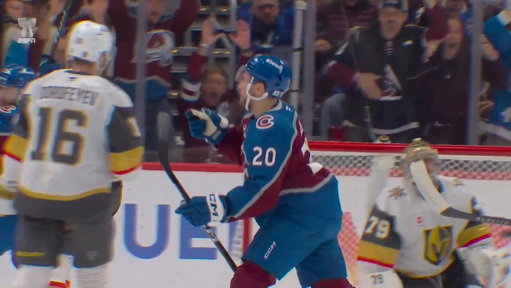 COLORADO STRIKES FIRST IN GAME 2! 

📺: @espn, @Sportsnet &amp; @TVASports 