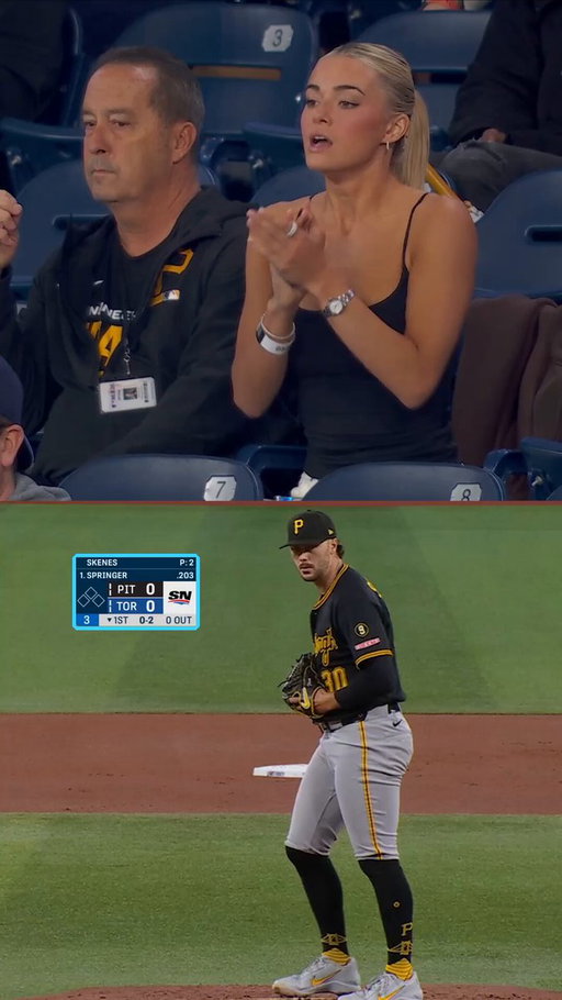 Livvy Dunne was excited about this Paul Skenes start until the third pitch 