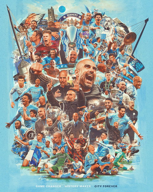 The greatest to ever do it. Thank you, Pep 🩵

Pinch and zoom to catch every detail 🔎✨ 