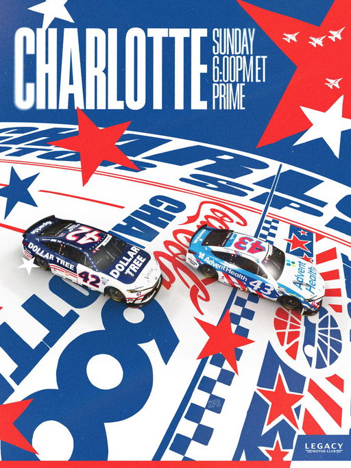 Ready for 600 Sunday. 