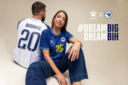 Od izvora do stadiona,
od djetinjstva do snova.
Novi dres, ista rijeka emocija.
Jer svi jedva čekamo 12. juni.
Da sanjamo veliko.
Da sanjamo Bosnu i Hercegovinu.

#dreambigdreambih 