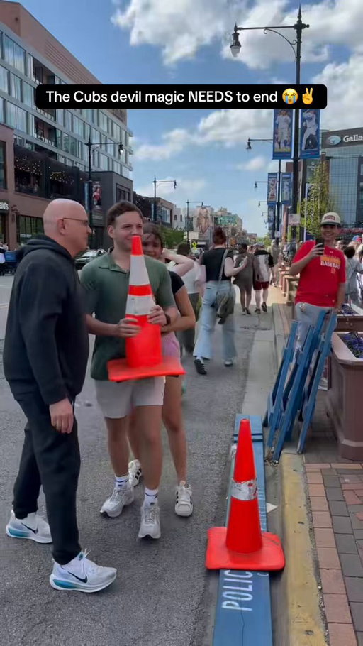The Chicago Cubs are 2-12 since I made the sign of the cross with a hoisted cone in front of Wrigley after their second 10-game win streak of the season.

4 games of Cubs at Pirates this week 👀 