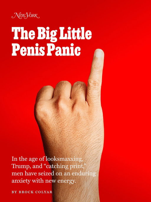 Has there ever been a more anxiety-inducing time to have a small penis? 

In March, a dating coach named Anwar White went viral for a video instructing women how to “catch print”: the art of assessing a man’s penis size through his pants. The TikTok inspired countless women and gay guys to get online and speak openly about dick size. Before long, women were catching print on paintings in Versailles and celebrity pap shots of everyone from Mark Zuckerberg to Harry Styles. 

It’s not just attention seekers on the internet obsessing over penis size. Last year at the DNC, Barack Obama used his hands to suggest that the current president is below average. In March, Megyn Kelly took to X and accused the conservative commentator Mark Levin of having a micropenis, also giving him a catchy, Trumpian nickname, “Micropenis Mark.” 

Meanwhile, men are pumping their genitals with filler and “jelqing,” a stretching technique that involves stroking the shaft with pressure from base to tip in hopes of gaining a few centimeters. In a recent survey on penis size, 67 percent of respondents admitted to lying about their size. Notably, Gen Z reported the lowest confidence in their penises. 

“I think there’s a hyperfocus on the way we look,” says White. “Men are going through a lot right now. Things aren’t as stable for them as they used to be.”

Brock Colyar reports on how in the age of looksmaxxing, Trump, and “catching print,” penis anxiety has returned with new energy: https://nymag.visitlink.me/4z_Kh7