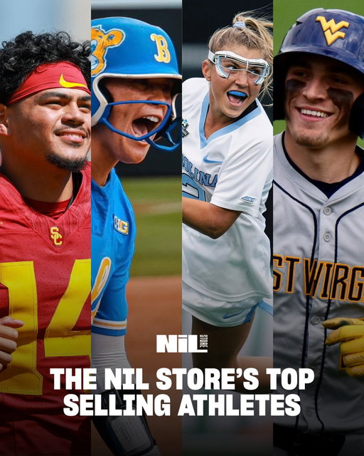 The Top Selling Athletes on the NIL Store Last Week:

1. Braden Smith
2. Azzi Fudd
3. Gavin Kelly
4. Jordy Frahm
5. Karlyn Pickens
6. Chloe Humphrey
7. Megan Grant
8. Jayden Maiava
9. David Mirkovic
10.Gabriela Jaquez 