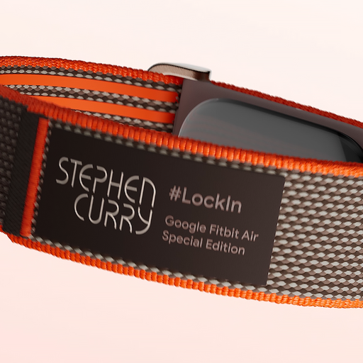 Built to inspire confidence in every arena 🏆 

The Google #FitbitAir Special Edition band¹,² was designed by @StephenCurry30 with your personalized performance in mind: https://t.co/8LQBd4bIFJ 