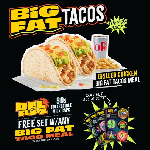 BREAKING: Big Fat Tacos are now permanent. 

Finally, some stability in 2026. 