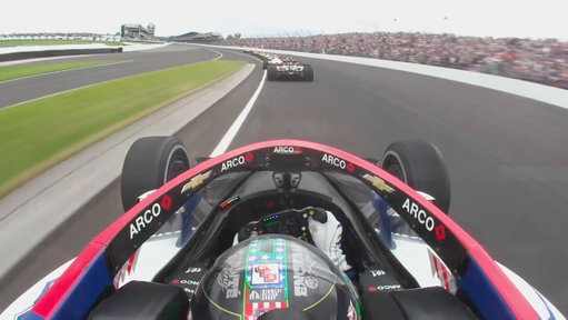 P10 to P3. Go big or go home. Amazing car @DreyerReinbold. A privilege to race against this group of drivers @IndyCar #indy500 