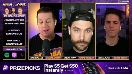 WhyLuka Dončić is the difference for the Lakers

@TrevorLane points out that in order to see prime march Luka, the front office needs to add some depth

@_JasonLT adds that Luka makes an otherwise "precarious Lakers future seem so much more tenable" 