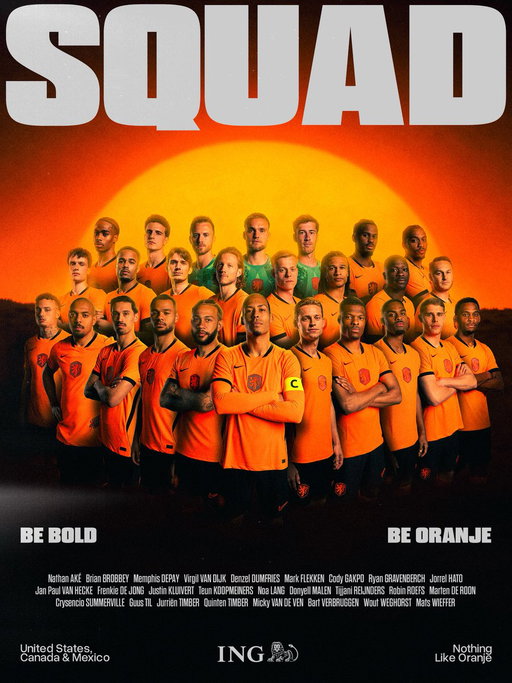 Our #FIFAWorldCup squad! 🌎🇳🇱

#NothingLikeOranje 