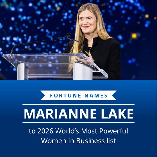 Join us in celebrating Marianne Lake for being named to @Fortunemagazine's Most Powerful Women in Business list. Congratulations, Marianne! Check it out: https://t.co/4wWRLXFdw0 