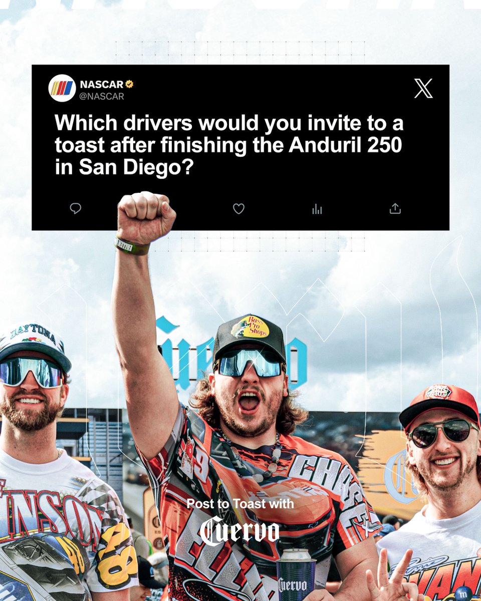 How would you celebrate with the @NASCARSanDiego winner? 