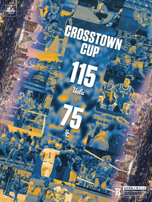 LA bleeds blue and gold! For the second time in the last three years, UCLA has won the Crosstown Cup over USC! 

🔗 https://t.co/ptDzFM2tZK

#GoBruins | #BeatSC 