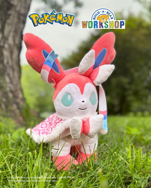 Exciting news, Pokémon Trainers: Sylveon is back! Make waves with the cute and charming Sylveon online, and stay tuned for the return of more Eevee Evolutions all year long!​

#TheStuffYouLove 