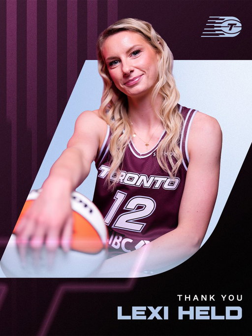 Official: The Toronto Tempo have waived Lexi Held.

Thank you, Lexi! 