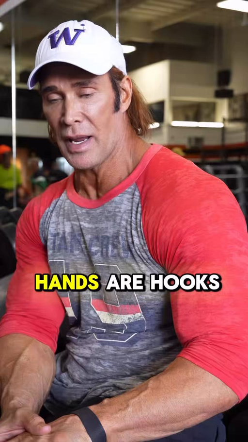 Hands are hooks 🪝 