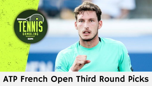ATP French Open Third Round Picks – 5/26/26 | Tennis Gambling Podcast (Ep. 647) w/ @ReichelRadio

🤯Biggest Tennis Upset Ever?
🎾Third Round Preview
💰Lock &amp; Dog Picks

🎧https://t.co/NFYOblMs7l 
📺https://t.co/pdcZynAWGz 