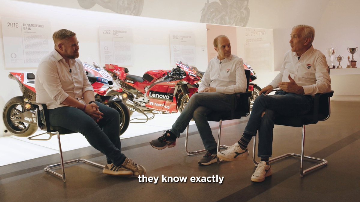 From the first electronic systems to today’s AI-powered @MotoGP strategies. 

Davide Tardozzi explains how innovation, data, and technology helped shape @DucatiCorse's winning evolution with Lenovo. 

🎥 with @TheRaceMoto 
