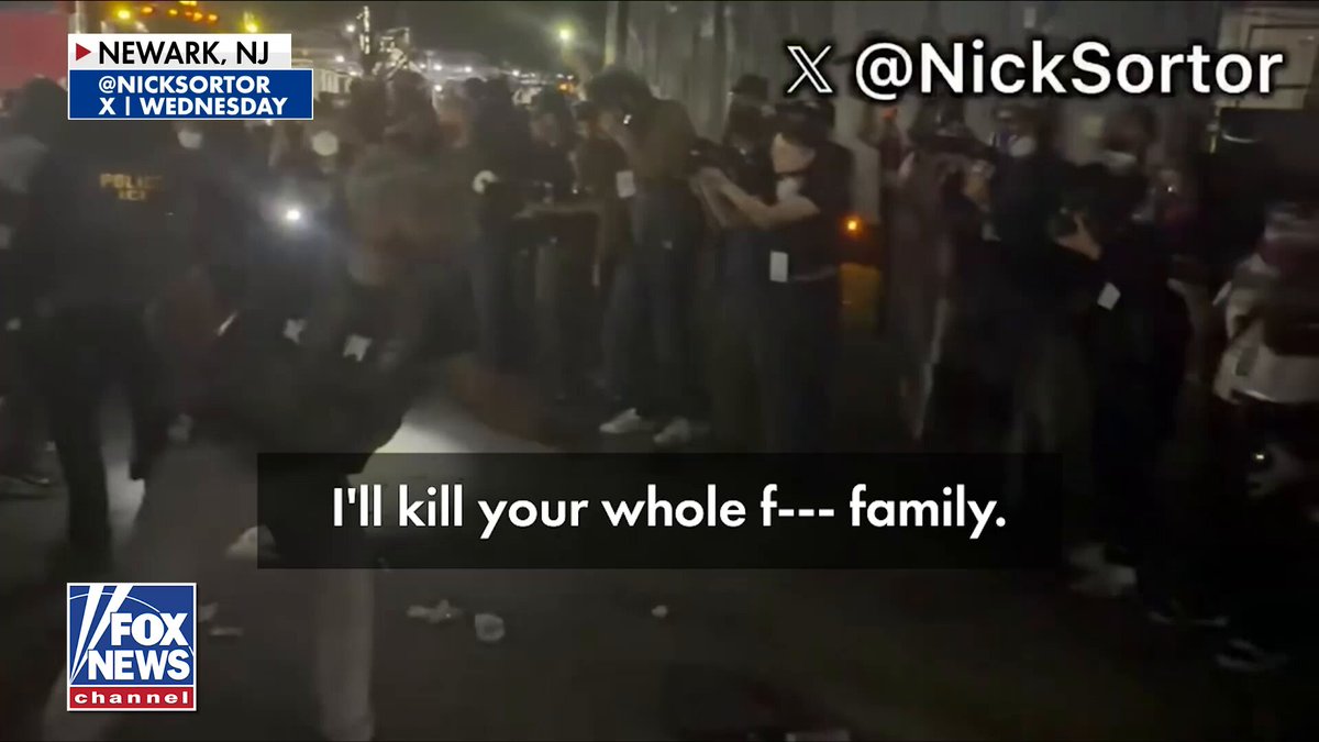 “I’ll kill your whole f–king family. Your whole f–king family is dead. Your children, your wife, all dead."

A left-wing activist in Newark was caught on camera shouting those words at an unmasked ICE officer as protests outside the Delaney ICE facility turned chaotic.

Acting AG Todd Blanche is now firing back, promising that the "disgusting" activist will be caught and charged, emphasizing that threatening a federal officer and their family is a federal crime.

“That is disgusting … and we see his face and I promise you we will find him, and when we find him, we will arrest him."