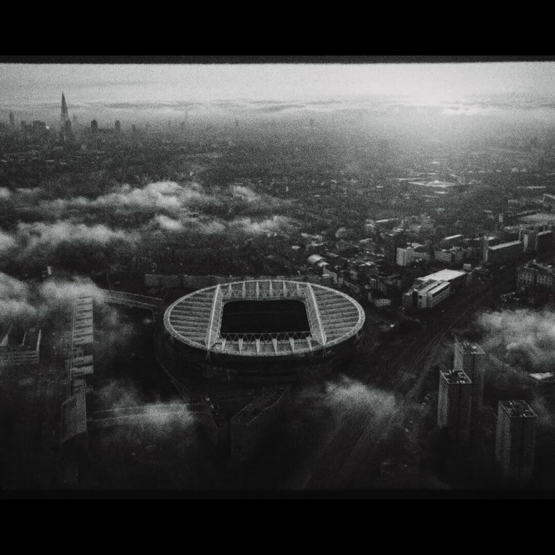 Standing on the brink of history. 