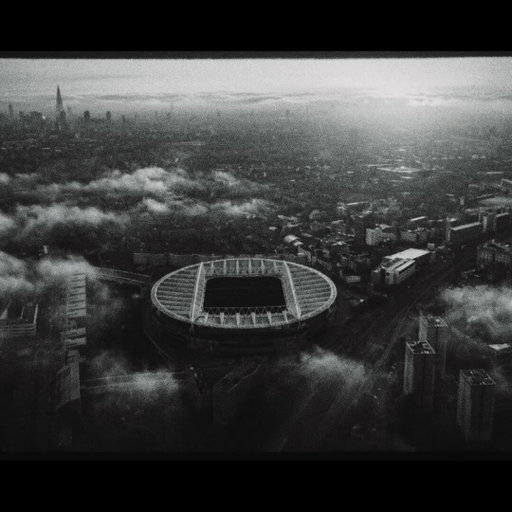Standing on the brink of history. 