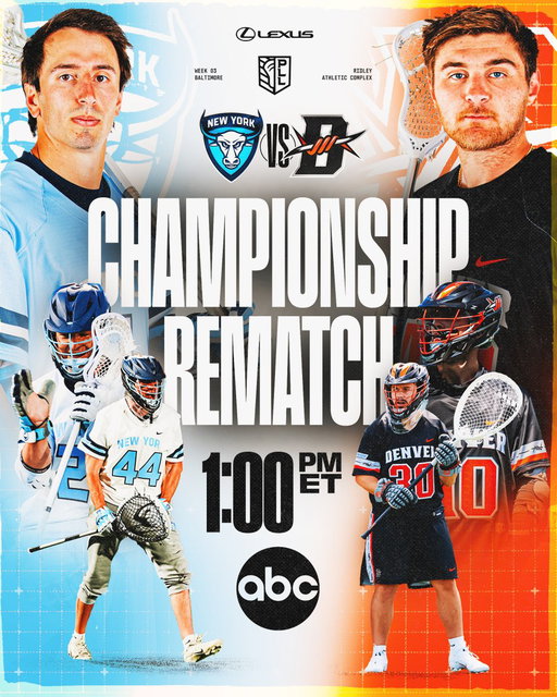The 2025 Championship Rematch is TODAY! 👀

The game of the week is on ABC today at 1 p.m. 