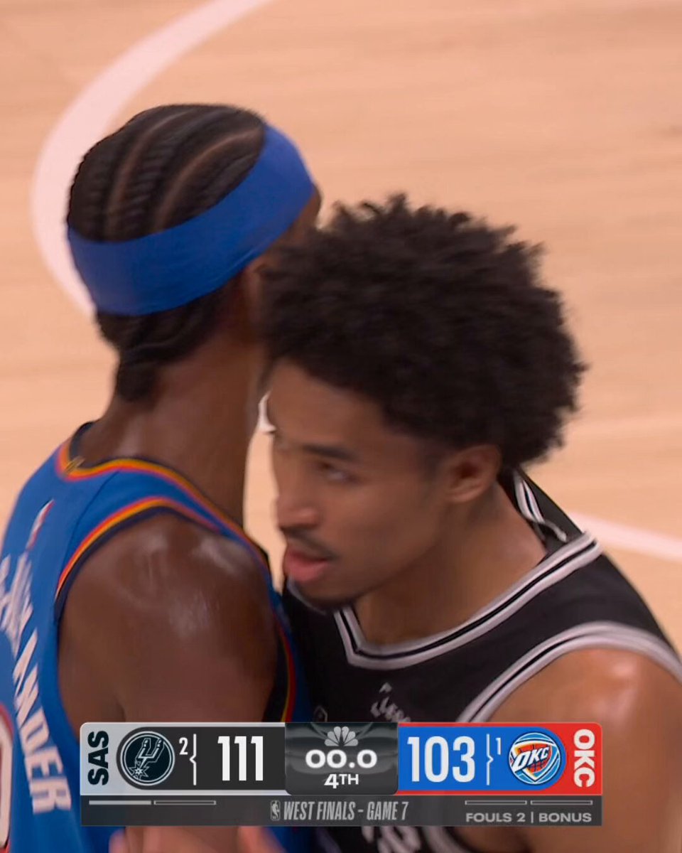 THE MOMENT WEMBY REALIZED HE'S GOING TO THE NBA FINALS 🔥 