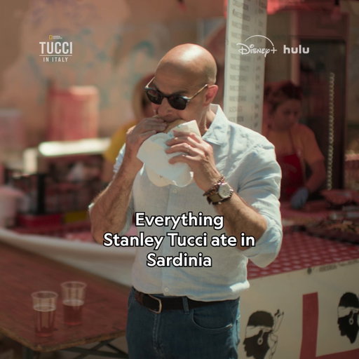 The Sardinia menu is stacked—minestrone, culurgiones… which dish would you try first?

#TucciInItaly is now streaming on @DisneyPlus and @hulu. 