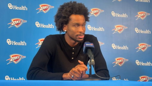 SGA when asked about the Spurs’ defense:

“There’s a guy on their back line that’s a little bit different from everyone else’s.” 