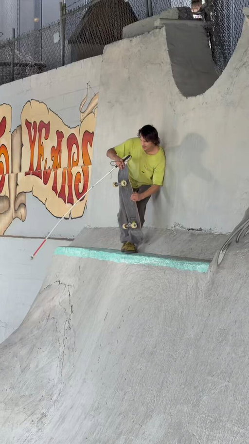 Can’t park there mate…😭
Glad to say he was okay and skating again straight after this. 