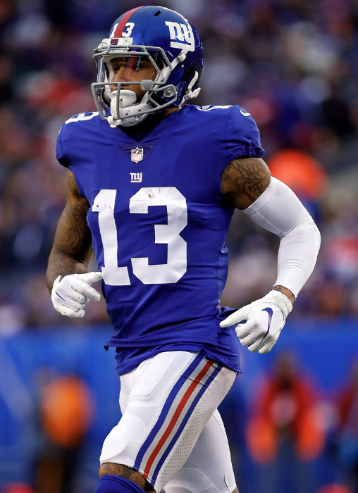 @NFL @RapSheet @MikeGarafolo @TomPelissero first look at Odell in a giants uniform 