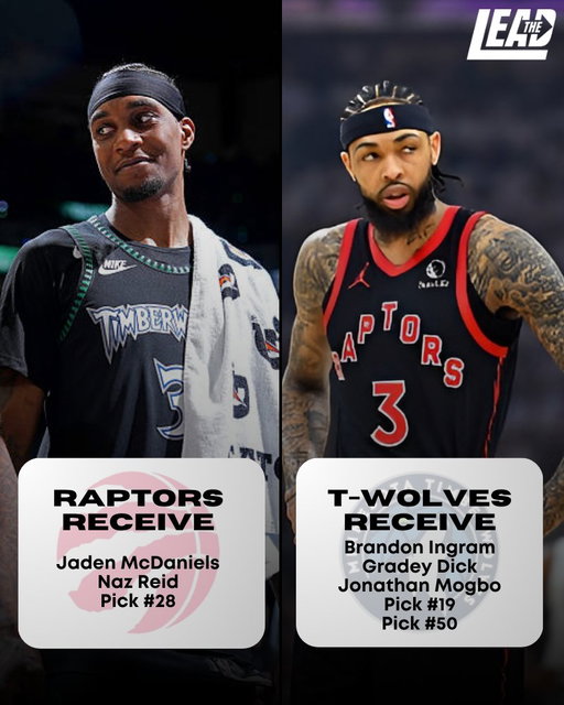 🚨 MOCK TRADE MONDAY 🚨

A trade with @TWolvesLead that shakes up both rosters on draft night!

Thoughts? 🤔 

#WeTheNorth 