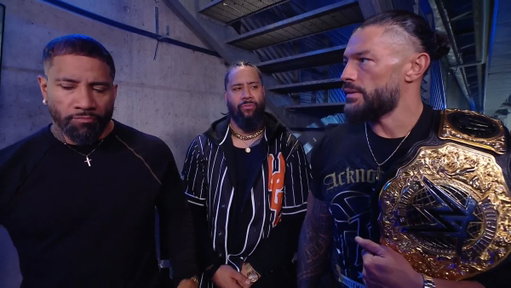 Roman told Jey Uso to go get that other belt from Cody Rhodes 👀🔥

(via @WWE)  