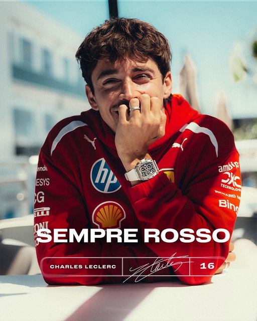 He’s here to stay ❤️ We are delighted to confirm that Charles Leclerc has agreed a new deal with Scuderia Ferrari HP 