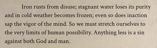 Leonardo da Vinci's greatest paragraph 