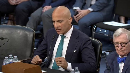 Notre Dame AD Pete Bevacqua, who used to run NBC Sports, tells senators that the best way to make the most money from TV rights is a super league.

Then he says he doesn't want a super league.

Then he offers a sample super league schedule. 